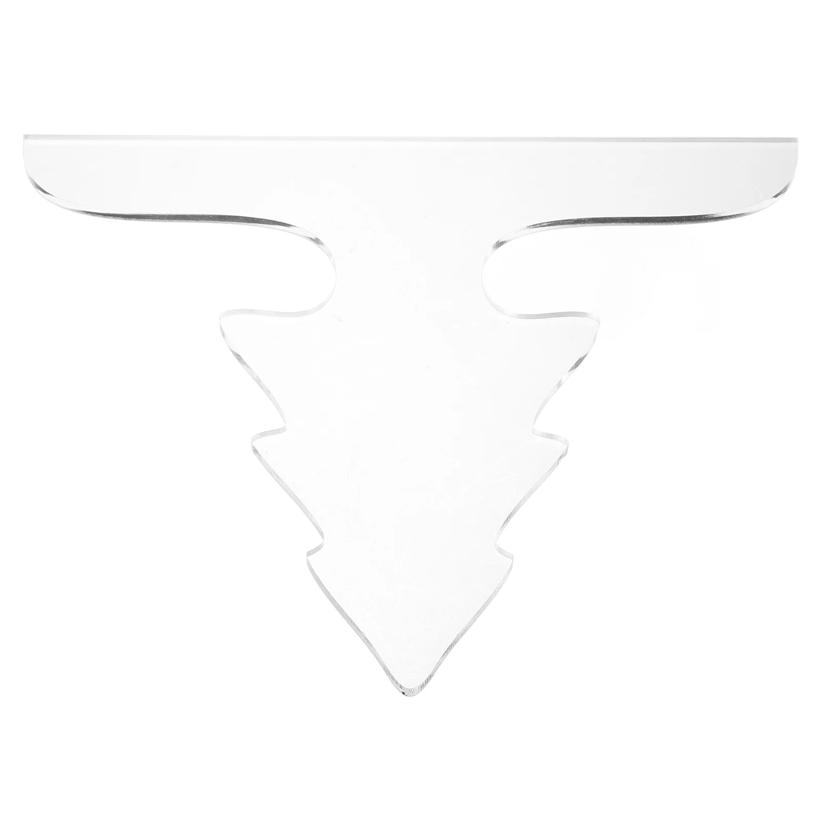 

Clear Acrylic Cutting Board Handle Template Christmas Charcuterie Stencil Kitchen Woodworking Tool Easy Use Design