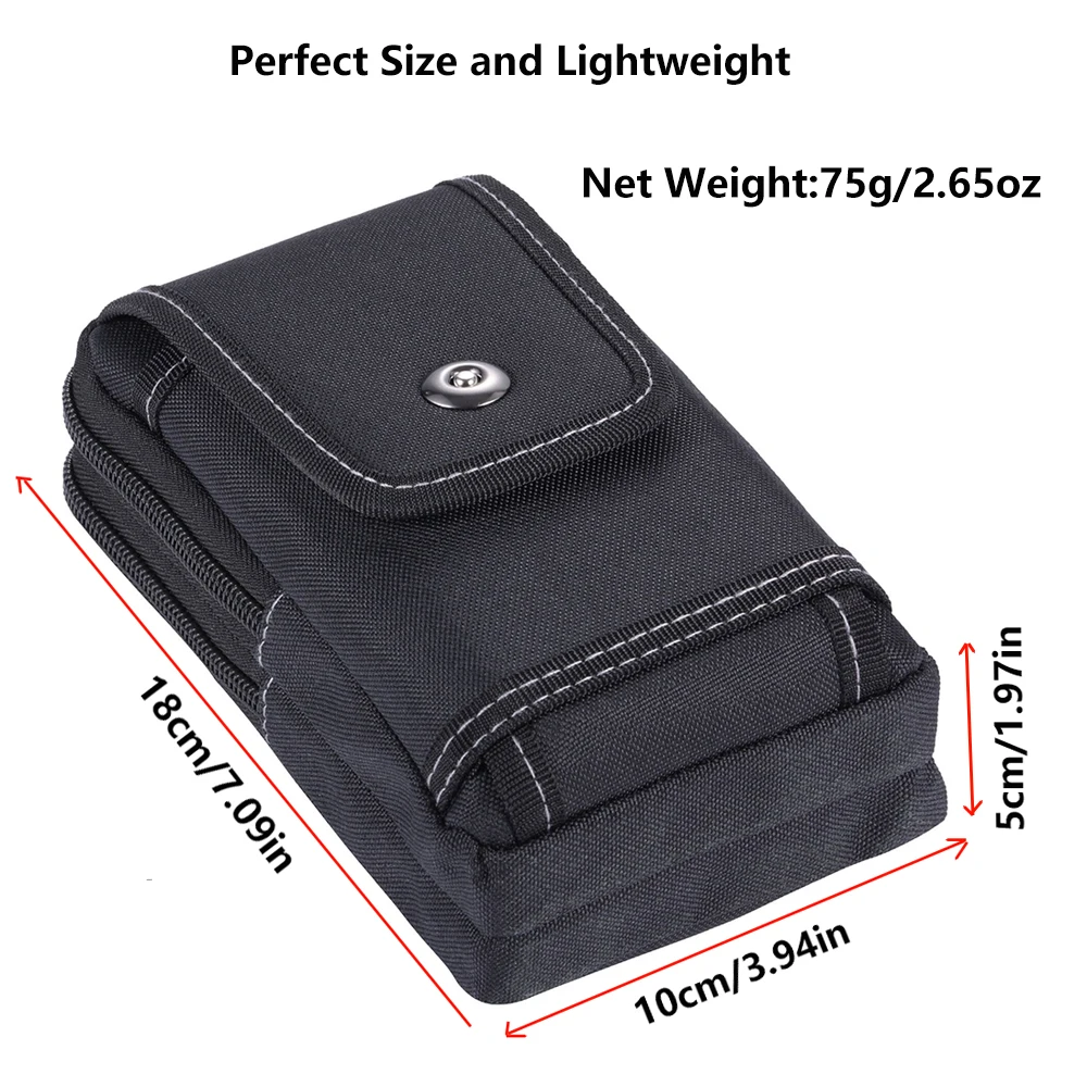 Universal Hiking Belt Case for Mobile Phone Within 7.5\