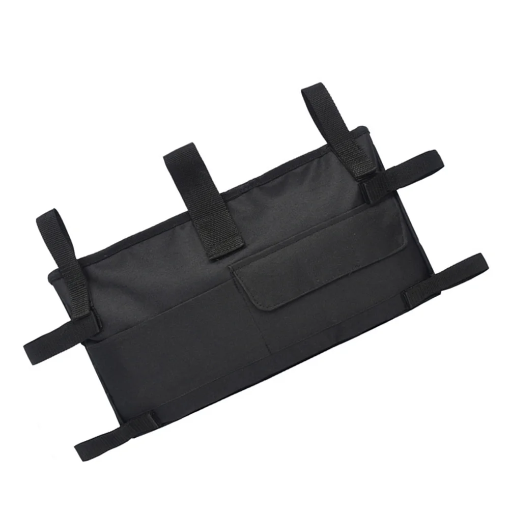 1 قطعة حقيبة التخزين كرسي متحرك سعة كبيرة مقاوم للماء للدراجات البخارية الكهربائية مشوا عربات الأطفال كيس معلق الرعاية الصحية دائم