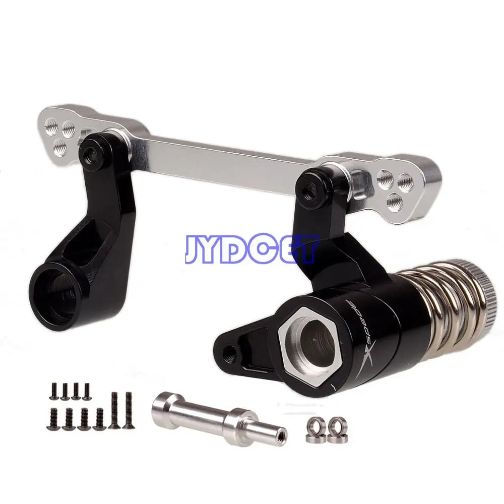 SAX048N Aluminum Black Steering Assembly For RC 1/8 Model HPI SAVAGE 4.6 5.9 FLUX X XL 85058