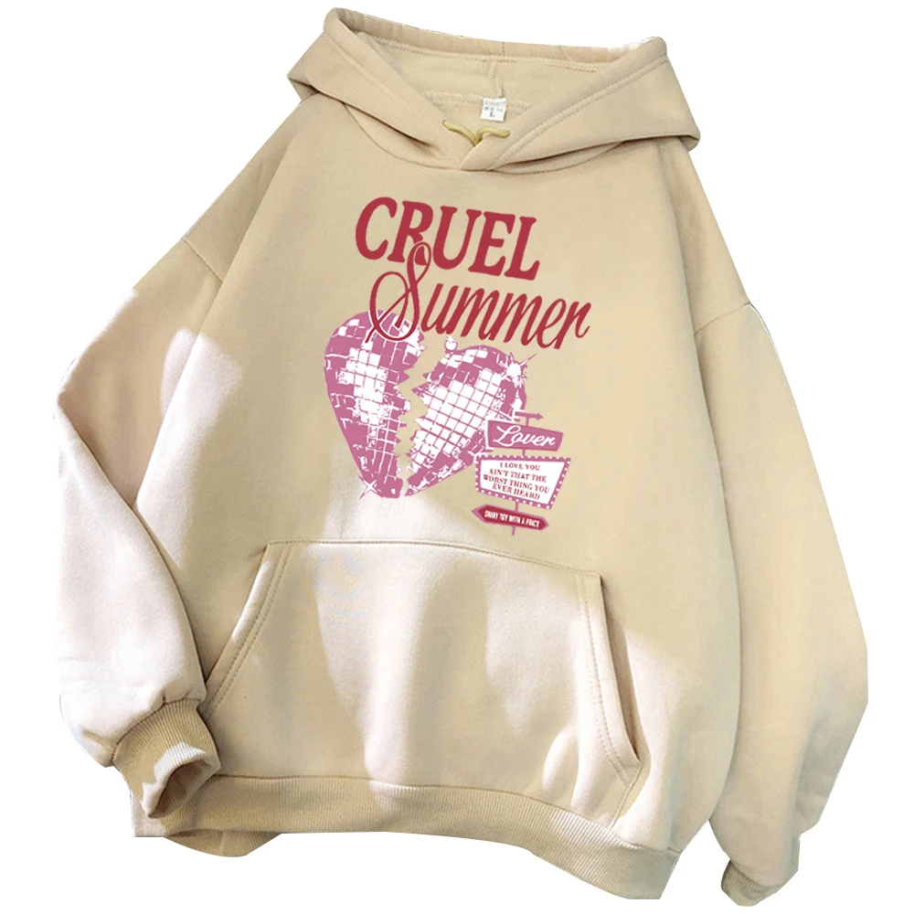 Cruel Summer Hoodie Taylor Music Hoodie Lover Album Shirt Swift Pullover Tops Streetwear Gift for Her