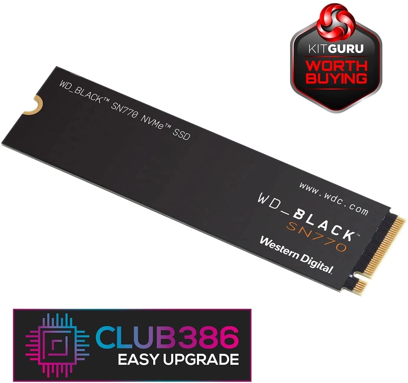 Western Digital WD BLACK SN770 NVMe SSD 2TB 1TB 500GB 250GB