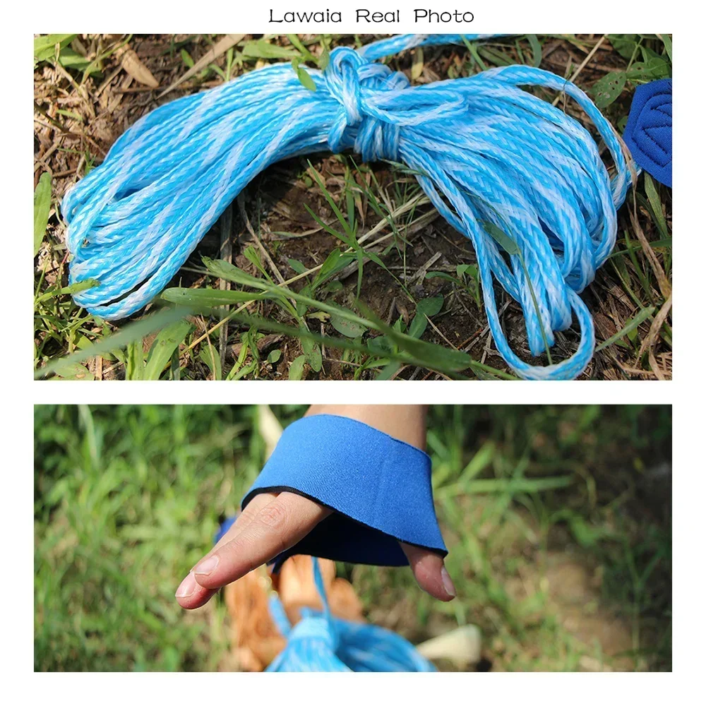 Plomadas Drop Shot Lawaia Acero – Agujero profundo Anillo azul para vinilo
