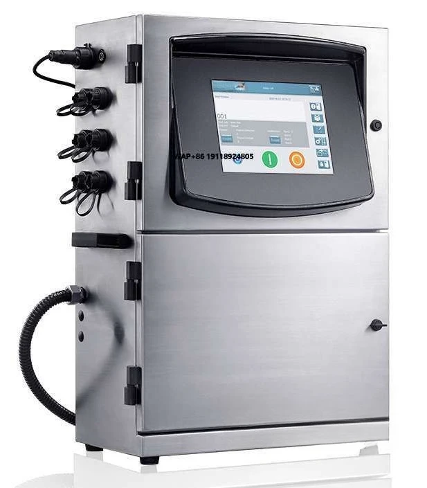 Factory Direct Sale CIJ Industrial Continuous Small Character Inkjet Printer Automatic CIJ Jet Printer with Big Touch LCD