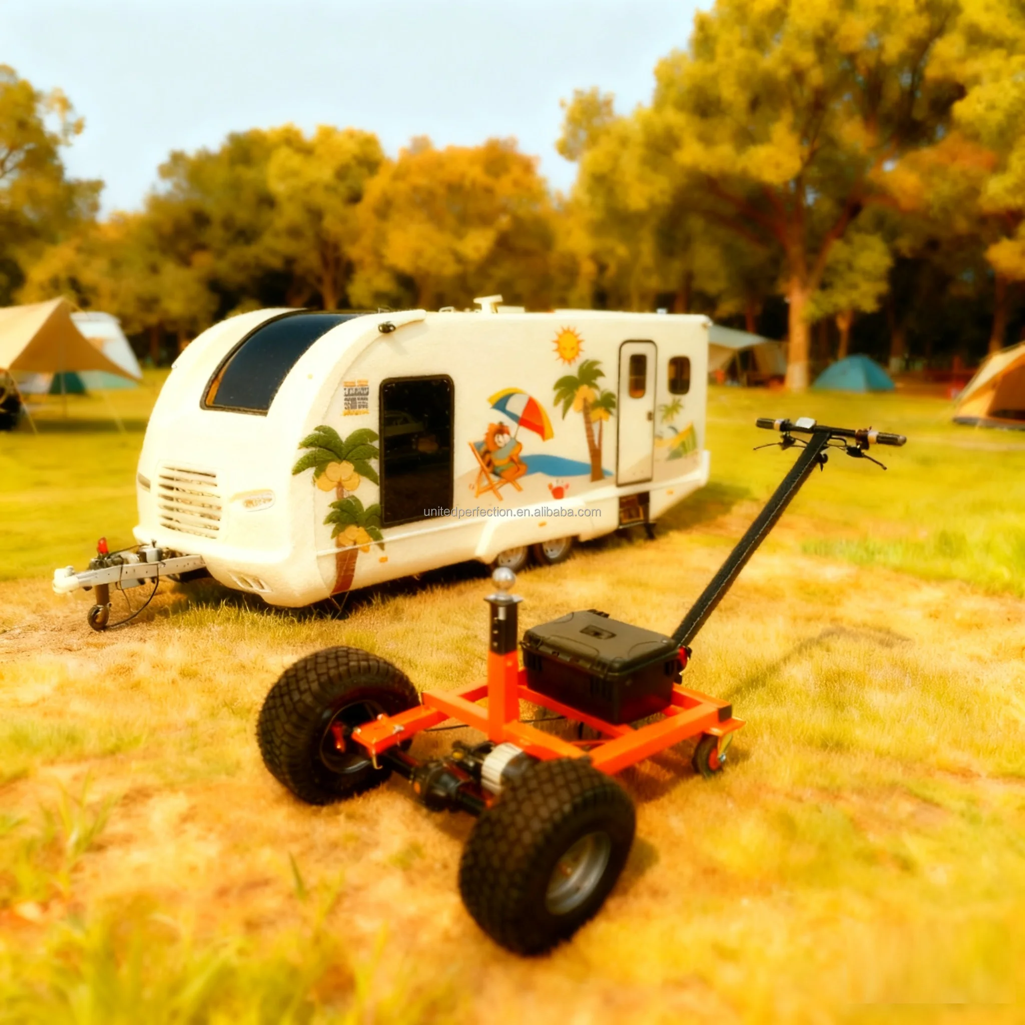 Electric Trailer Dolly Heavy Towing Capacity Light Duty RV  Boat Trailer Mover Giant Moving Dolly