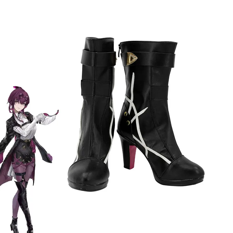 

Kafka Cosplay Shoes Boots Honkai: Star Rail Halloween Costumes Accessory Custom Made For Women Girls Role Playing Free Return