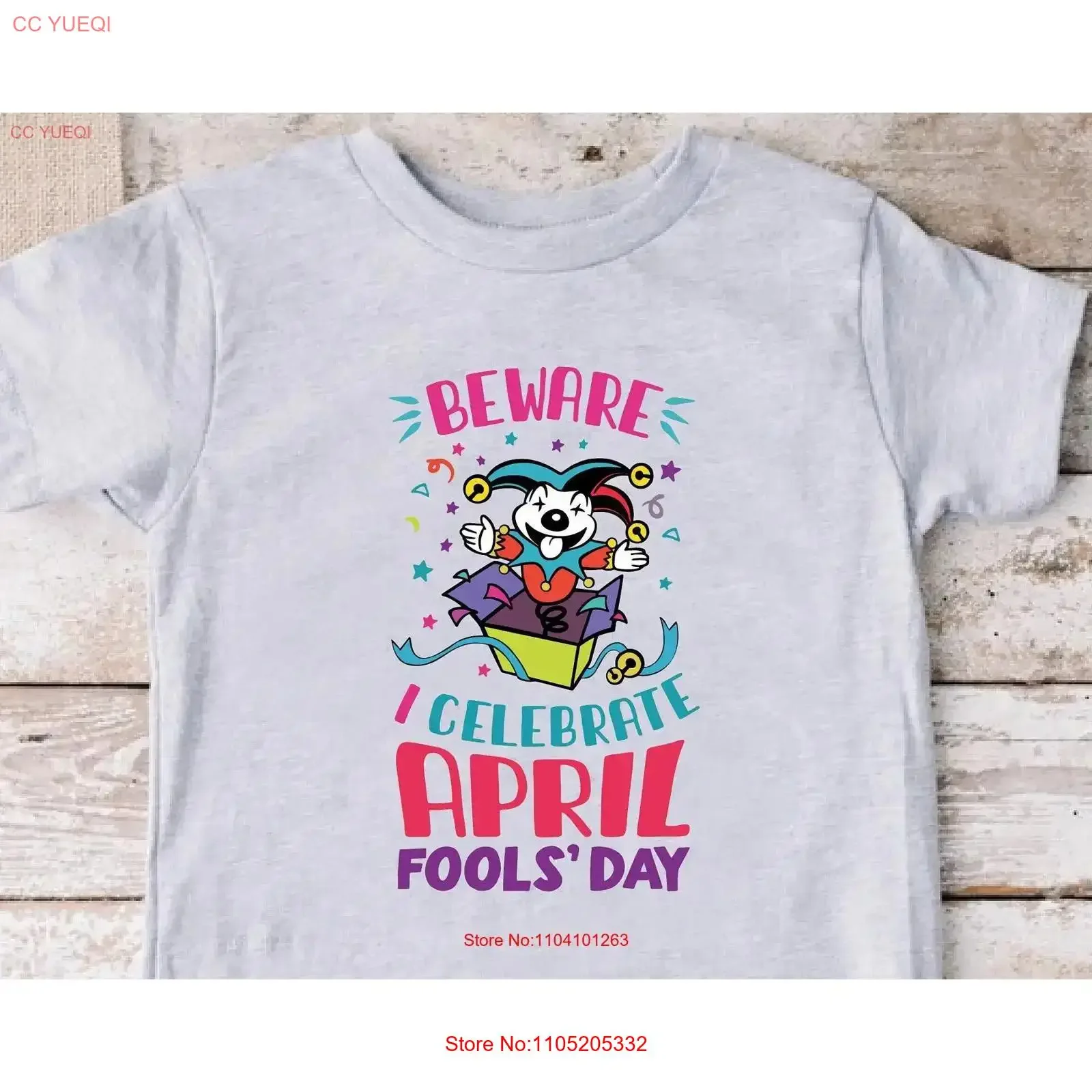 Первая апрельская футболка «Остерегайтесь, я праздничный день дурака», забавная шутка, счастливая комедия, лучший друг, подарок, винтажная стираная дышащая удобная футболка