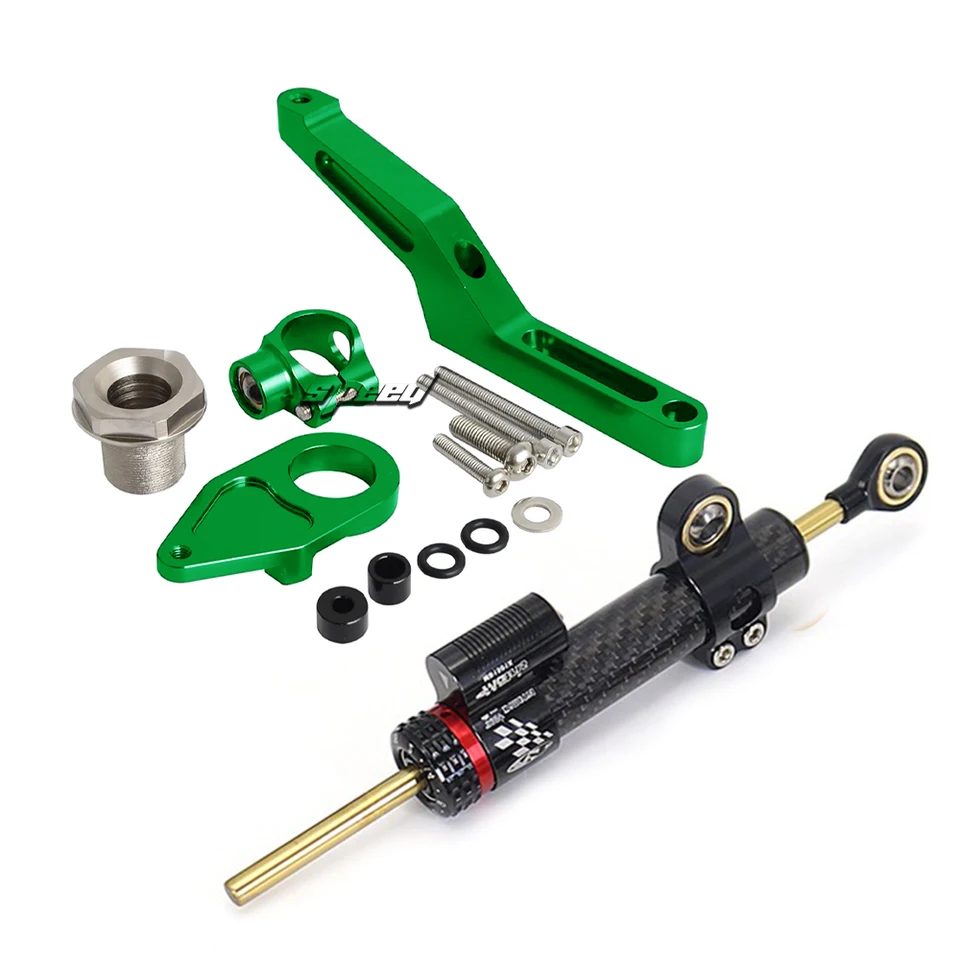 もっち Buy Steering Damper Riser Kit Ninja H2 (15-26) and ZX-10R (11-15