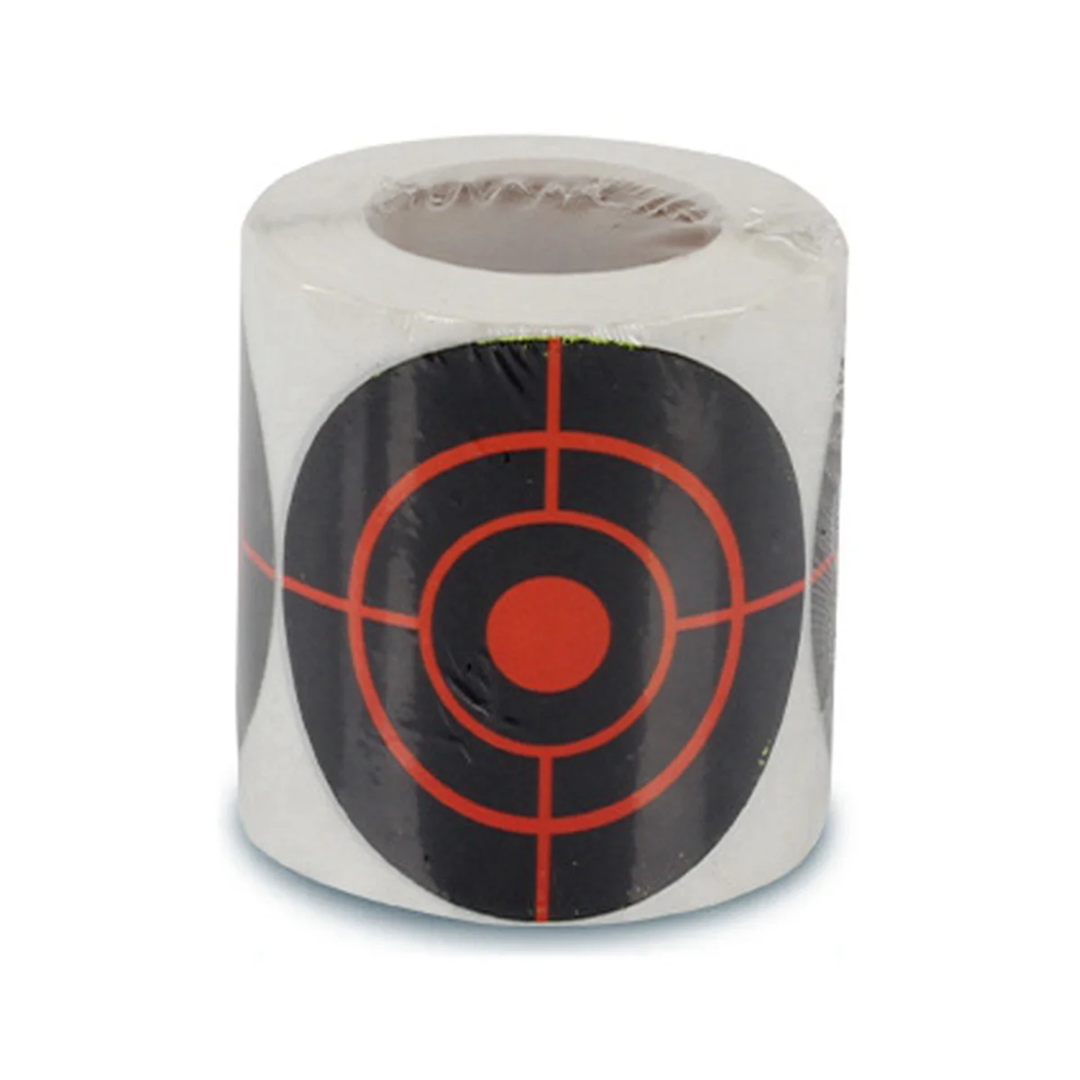 A72Z Target Paper Self-Adhesive Target Paper Sticker is Small Convenient and Easy to Carry Black