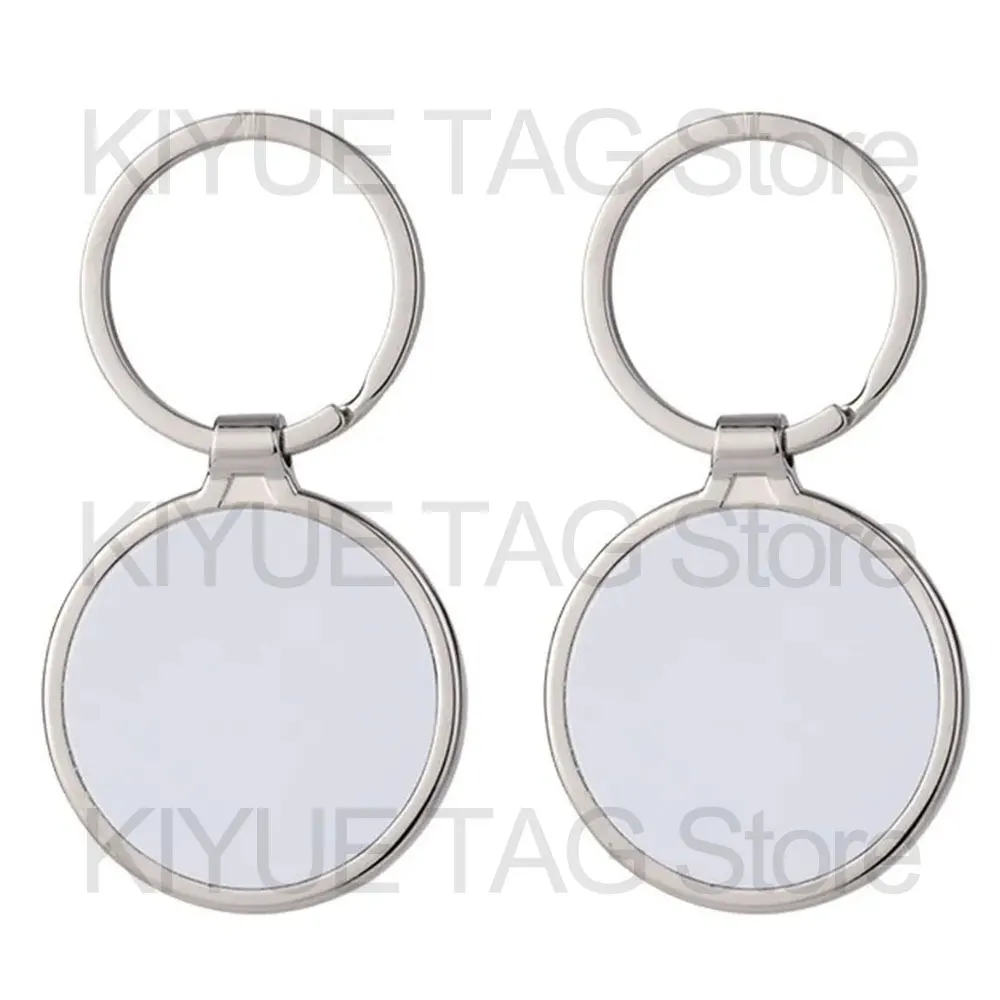 Wholesale 100 50PCS Sublimation Blanks Tag Metal Heart DIY Dog Tag For Christmas Keychain Pendant Pet Road Plate image 3