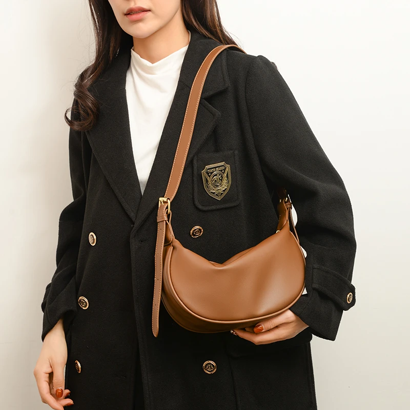 This Year's Popular Niche Design Advanced Sense Of Simple Personality New Underarm Crossbody Bag For Women