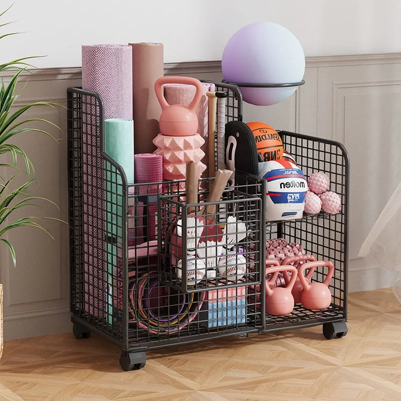 Etagere-de-rangement-pour-equipement-de-fitness-panier-pour-tapis-de-yoga-organisateur-d'equipement-de-gym-a-domicile-avec-roulettes-etagere-de-rangement-pour-equipement-de-sport-d'interieur