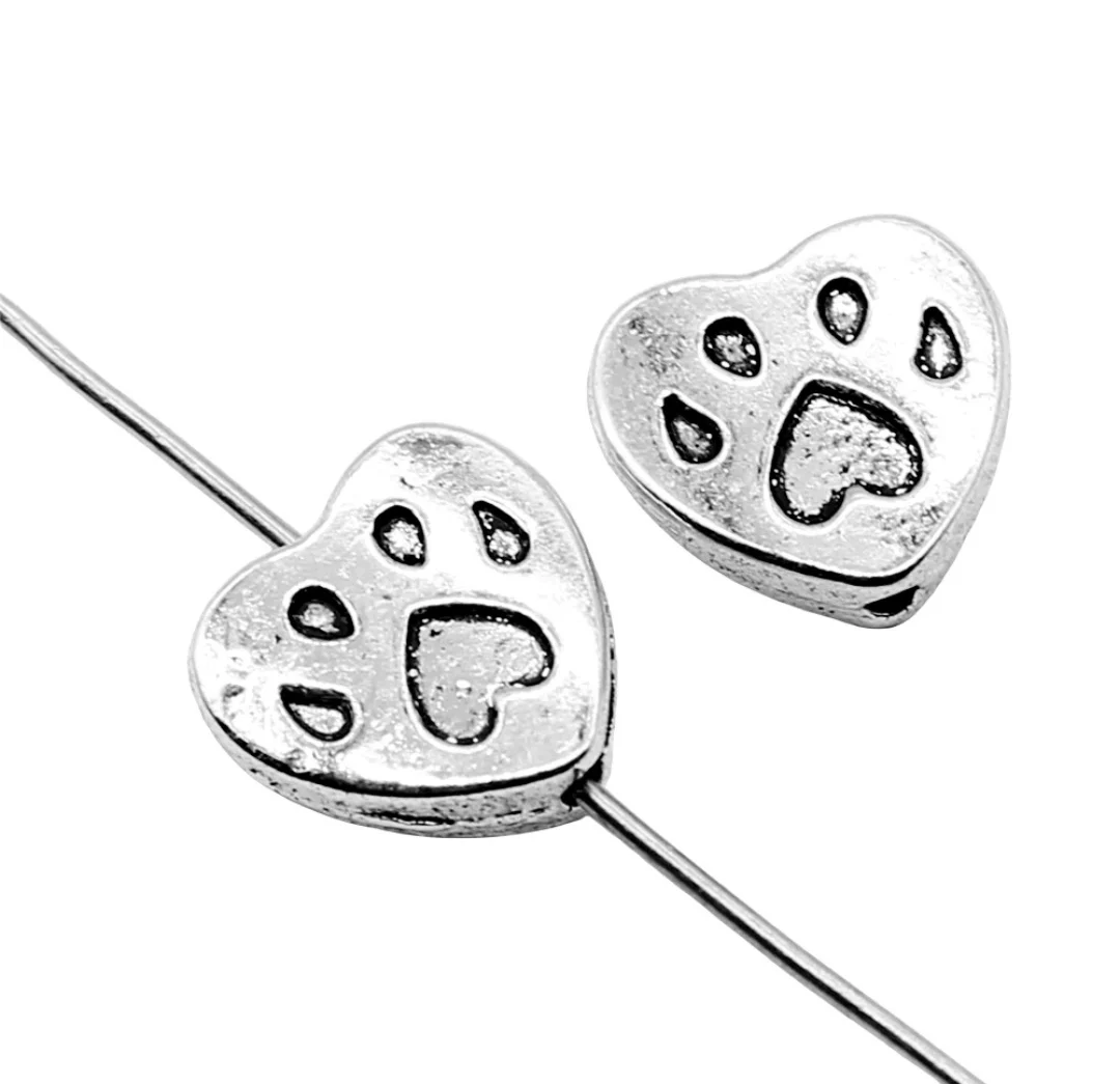 

20pcs 11x11mm Zinc alloy metal tibetan silver plated bead T1112 for jewelry making