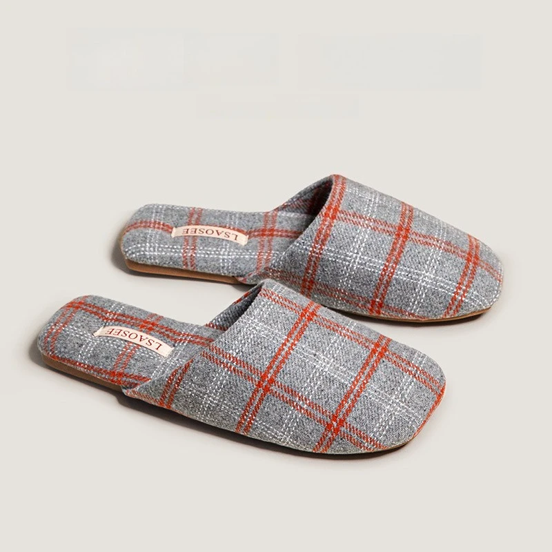 جميع المواسم متقلب للجنسين النعال عدم الانزلاق TPR وحيد النمط البريطاني الفاخرة المنزل داخلي زوجين أحذية الرجال والنساء النعال #1