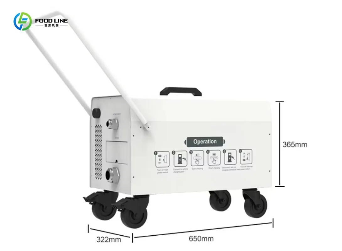 Customized High Power Portable EV Charger Station Power Bank 20KW 30KW 40KW  Portable Solar Power Station