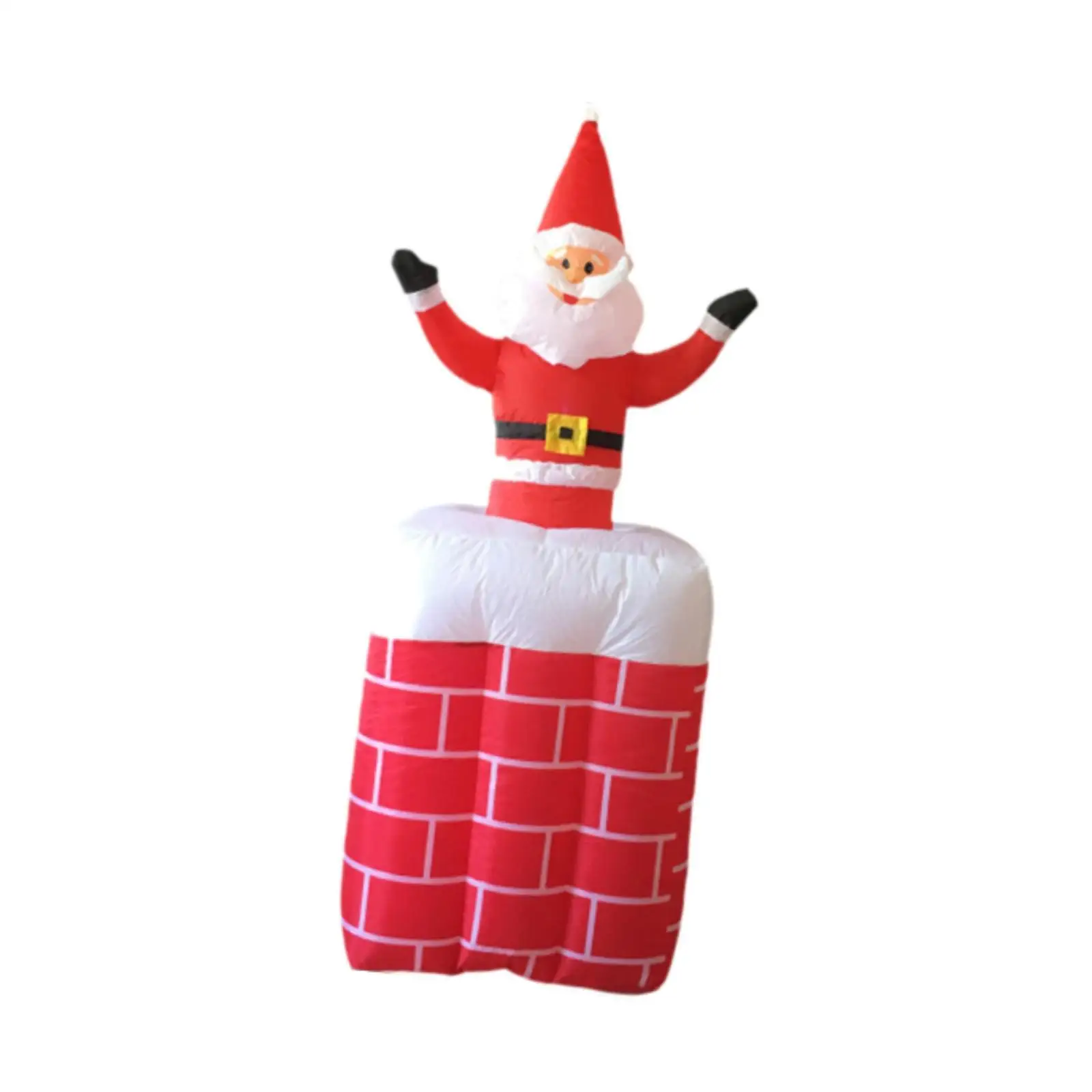 Santa Inflatable 5 ft Holiday Decor Xmas Festive Figure for Lawn Fence Party