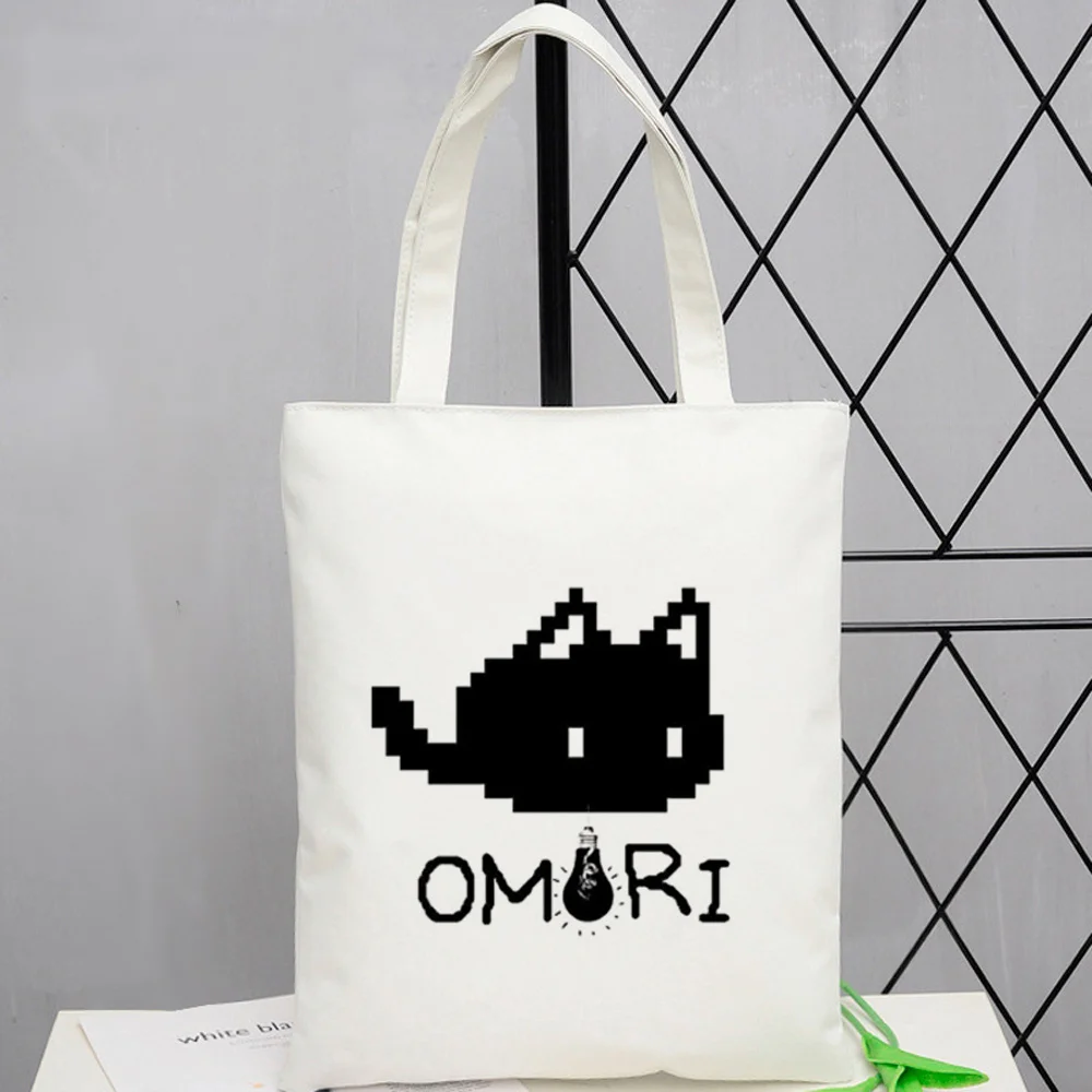 Omori tote bag shopper sac cabas shopping y2k personnalisable femme