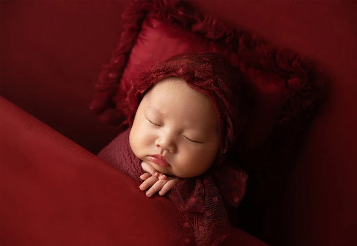 Accesorios de fotografía para recién nacido, sombrero de encaje, almohada, tocado para niña, accesorios de fotografía para bebé