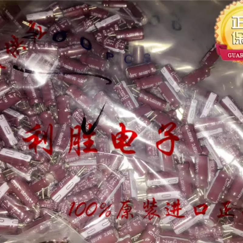 10PCS-100PCS 27UF 50V Japanese Black Diamond Capacitor 50V27UF 5X11 KZM High Frequency Replacement 50V22UF
