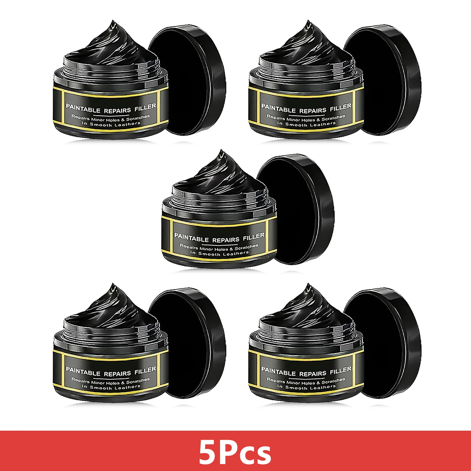 Car Interior Scratch Repair Cream - Car Scratch Repair | Tire Gloss Repair, Black Interior and Dashboard Plastic Surface Repair image 3