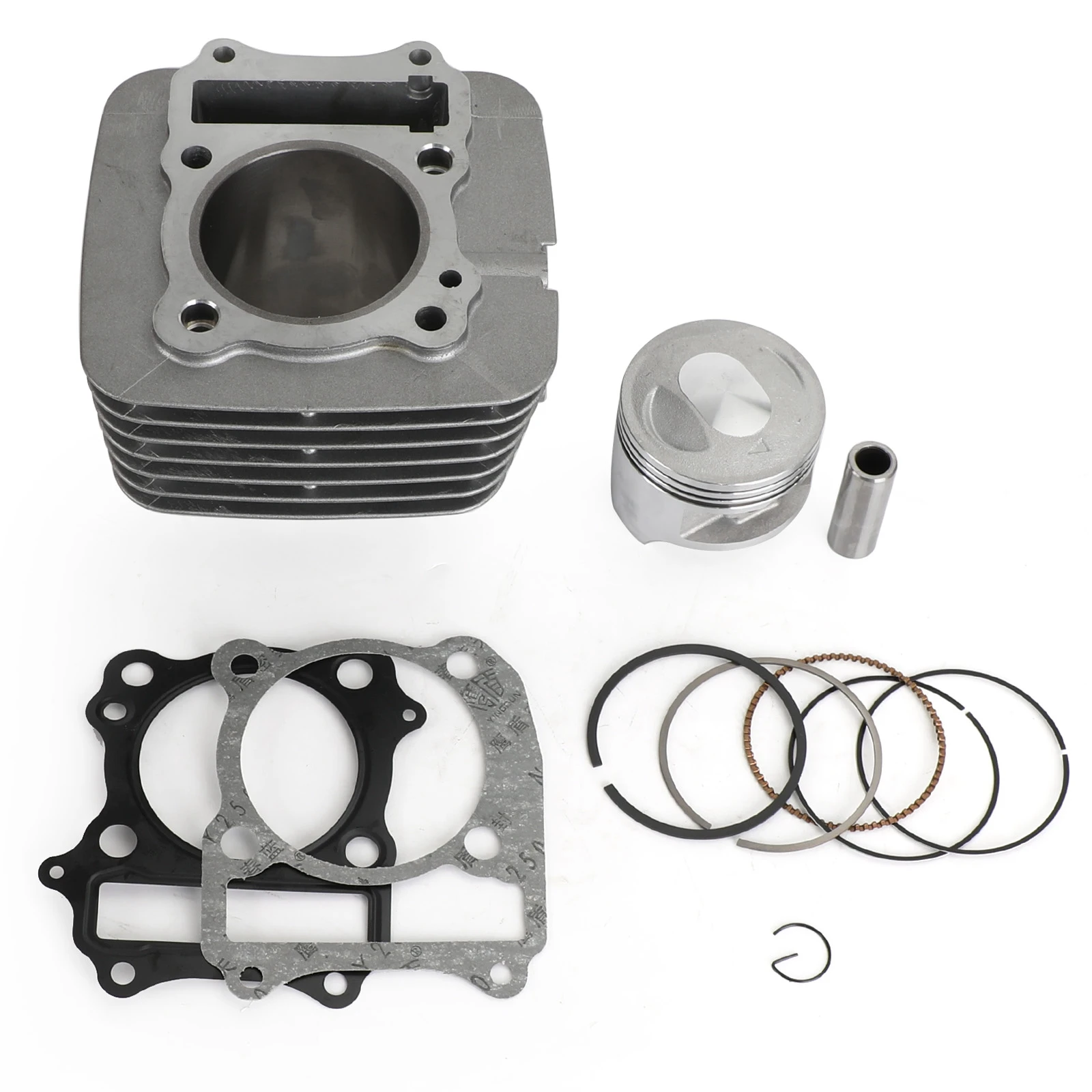 Artudatech Cylinder Piston Top End Kit For Suzuki DR 200 S SE DF 200 RV 200 VanVan SP 200