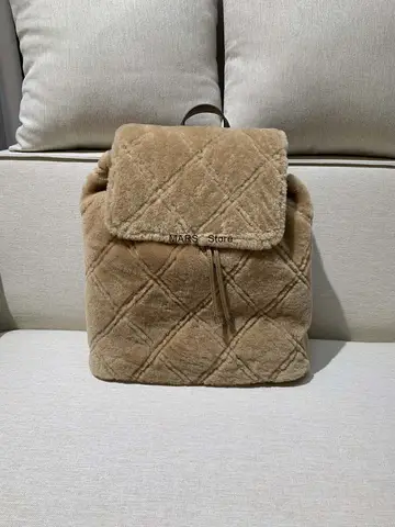 하이 퀄리티 양가죽 모피 통합 숄더백, 가을 겨울 신상