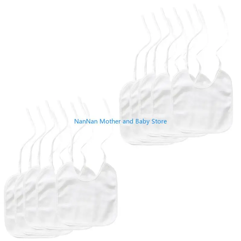 

Water Resist Baby Bibs Soft & Adjustable Newborns Bibs Breathable Newborns Bibs Portable Baby Bibs for Painting & Mealtime