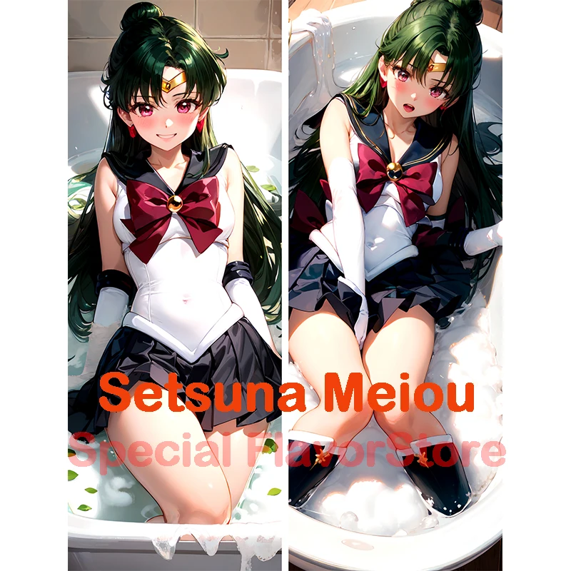 Dakimakura anime Setsuna Meiou Double-sided Print Life-size body pillows cover Adult pillowcase