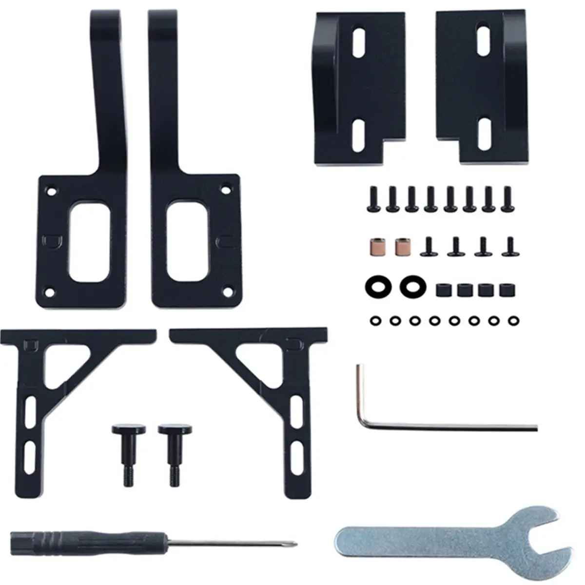 PROFESSIONAL USE For X1/P1 Series CNC Door Hinge Metal Kits 180° to 270° Box Door Kits Increased Stability for 3D Printer Parts