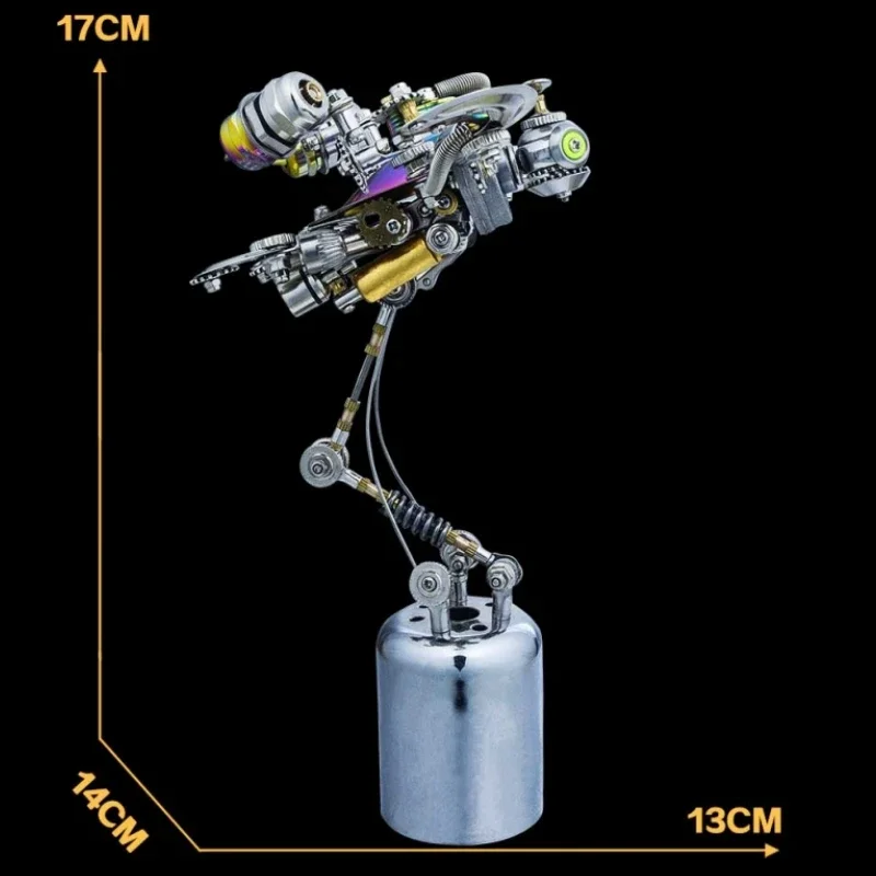 DIY 3D Puzzle Sea Turtle Metal Model Building Kits for Adults Children DIY Mechanical Punk Marine Assembly Toys