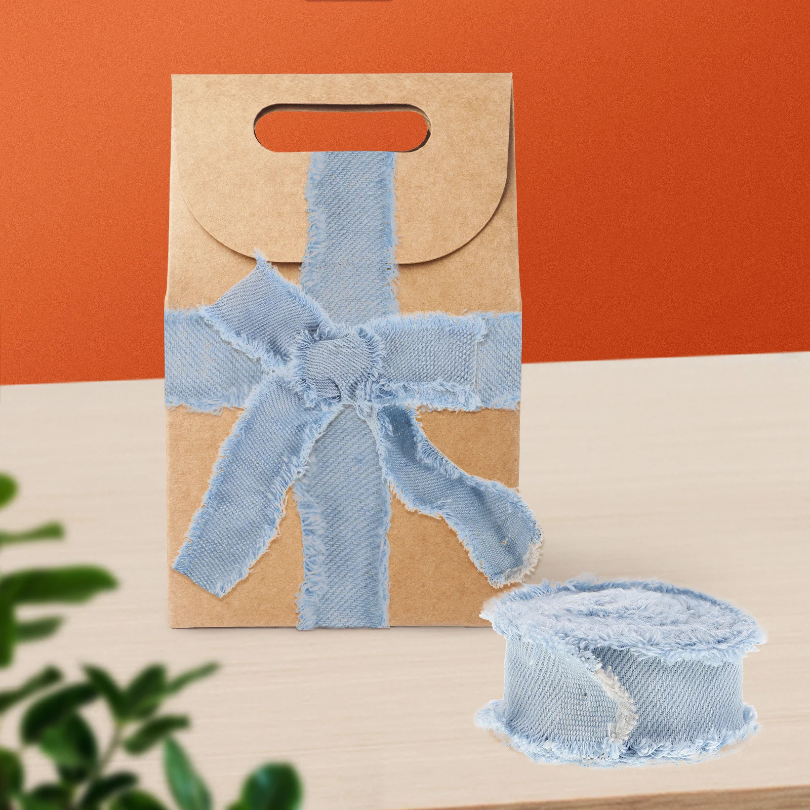 

1 Roll Polyester 5Cm Wide Smooth Reusable Diy Craft Gift Wrapping Ribbon For Party Cake Decoration Grosgrain Ribbon Craft