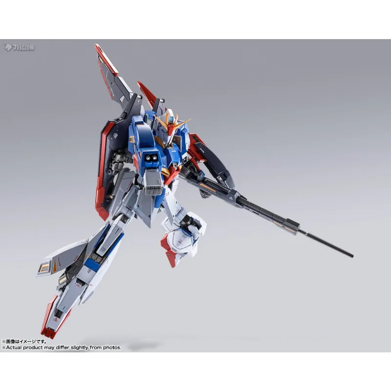 반다이 오리지널 메탈 빌드 Mech 완제품 시리즈 Z 건담 애니메이션 액션 피규어 모델 장난감 모델 장식품 소년을위한 선물