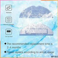 A24R Replacement Microfiber Mop Clothes Cleaning Pads For Roborock T7S T7S Plus S7 Vacuum Cleaner Accessories 12 Pcs