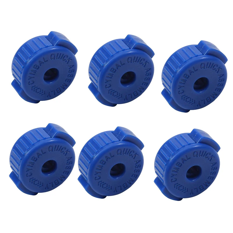 6 قطعة مجموعة طبلة الإفراج بسرعة قبعات الصنج الجوز الصنج تركيب إزالة حامل قبعات المسمار تحديد مشبك أداة الملحقات #5