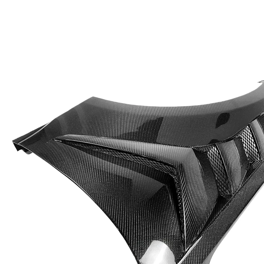 Suitable for 2024 Seventh-generation Mustang GTD Modified and Upgraded Left and Right Carbon Fiber Grille-style Mudguards