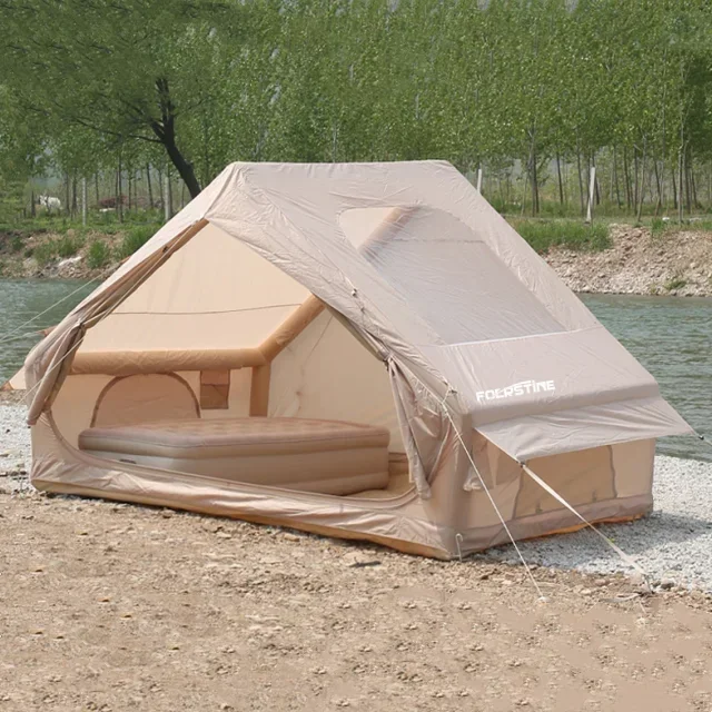 

HOT SALE 300D Oxford Waterproof UV Protection House Air Tent Outdoor Lightweight Portable Glamping Luxury Inflatable Shape Tent