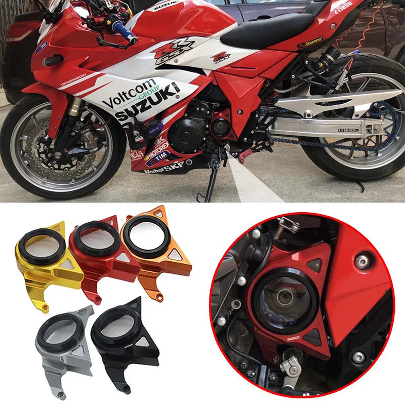 

Motorcycle Transparent Chain Protection Cover Front Chain Cover Gear Covers For Suzuki GSX250R GSXR250 2016-2020 2021 Protector