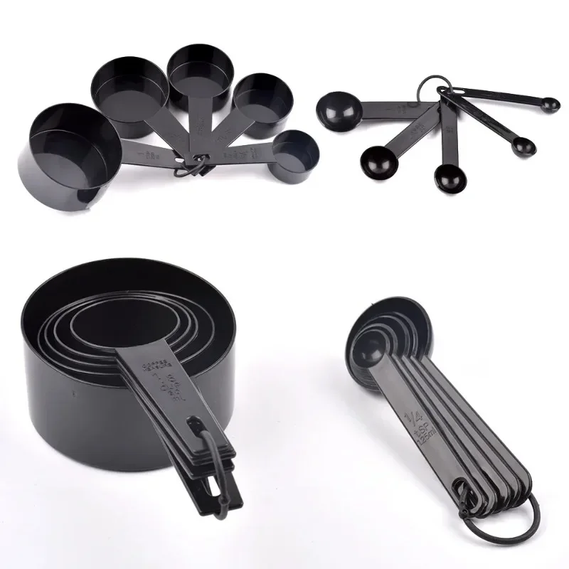 5/10pcs Measuring Tools Kitchen Measuring Cups and Spoons Baking Flour Measuring Cup Teaspoon Sugar Scoop Cake Kitchen Tools