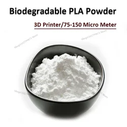 PLA Powder  Biodegradable Plastic Particles Food Grade Polylactic Acid Powder Resin Polylactide 3D Printing