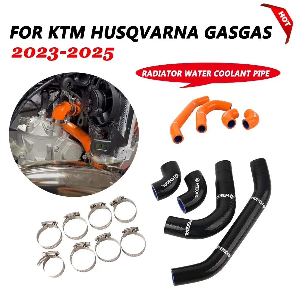 

Motorcycle Radiator Hoses Water Coolant Tube Pipe For KTM EXC XCW XC SX 300 250 For Husqvarna TX TE 250 300 GasGas EX MC EC 2024