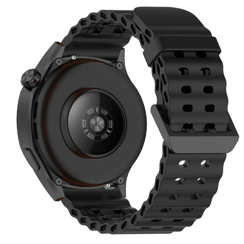 22 mm Ocean-Silikonband für Amazfit Bip Max Sports, zweifarbiges Armband für Amazfit Bip Max, Ersatzzubehör, Correa – Detail 16