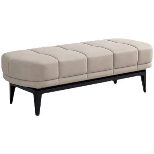 

Домашний современный кожаный табурет для спальни, табурет для смены обуви, роскошный табурет для кровати, минимально повседневный