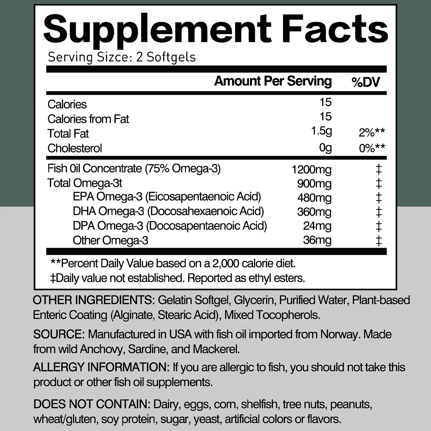 Aceite de pescado Omega 3: alivia el estrés, mejora la inteligencia y apoya la salud del cerebro y del sistema nervioso