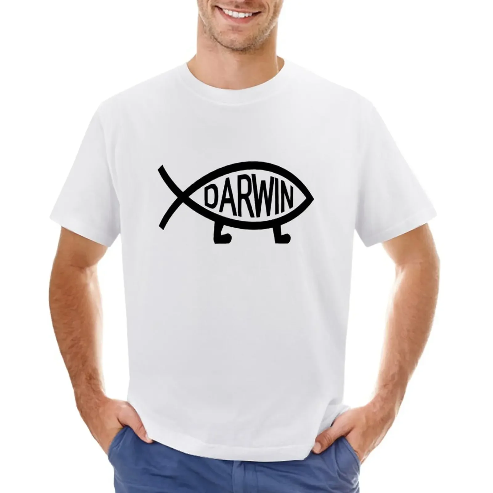 

Darwin T-Shirt sublime customizeds summer clothes big and tall t shirts for men