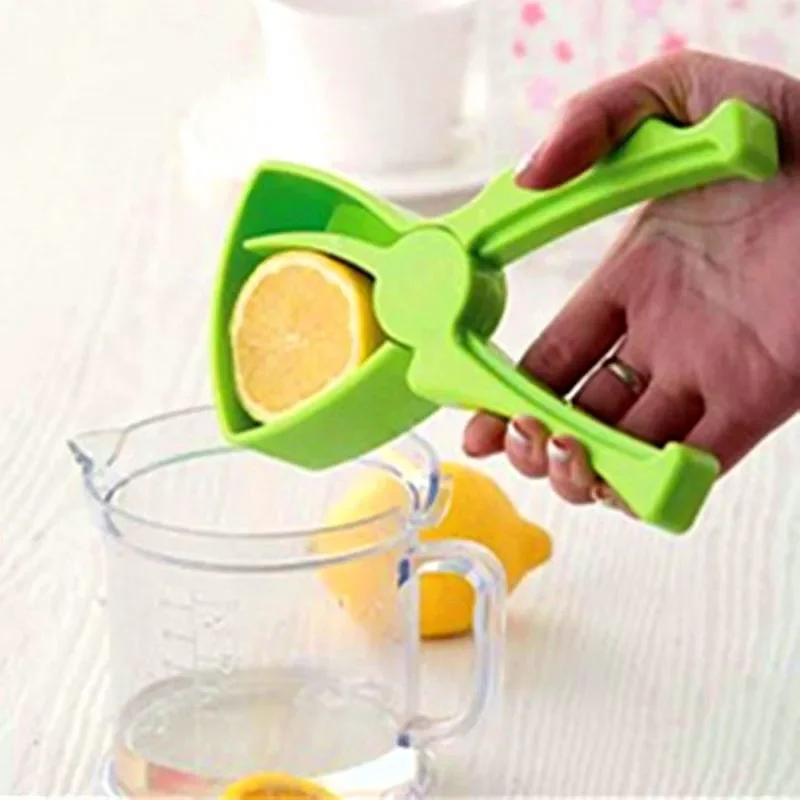 

Mini Squeezer Machine Fruit Juicer Cooking Tools Hand Press Juicer Lemon orange Squeezer Fruit Lime fresh juice tool OK 0292