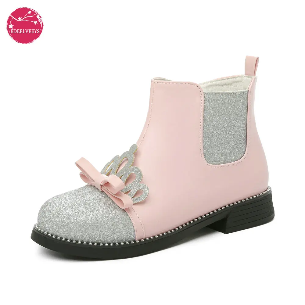 

Sweet Princess Girls Lolita Boots Fashion Mix Colors Patchwork Shoes Kawaii Lovely Japanese JK Uniform Style Students Footwear