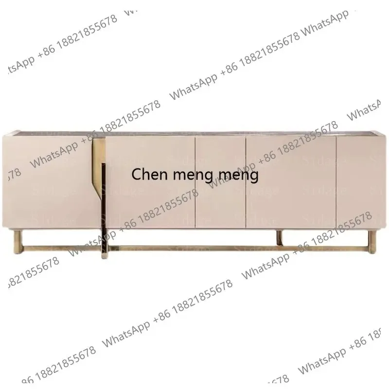 

K153 TV cabinet light luxury post-modern simple side cabinet, model room decorative cabinet