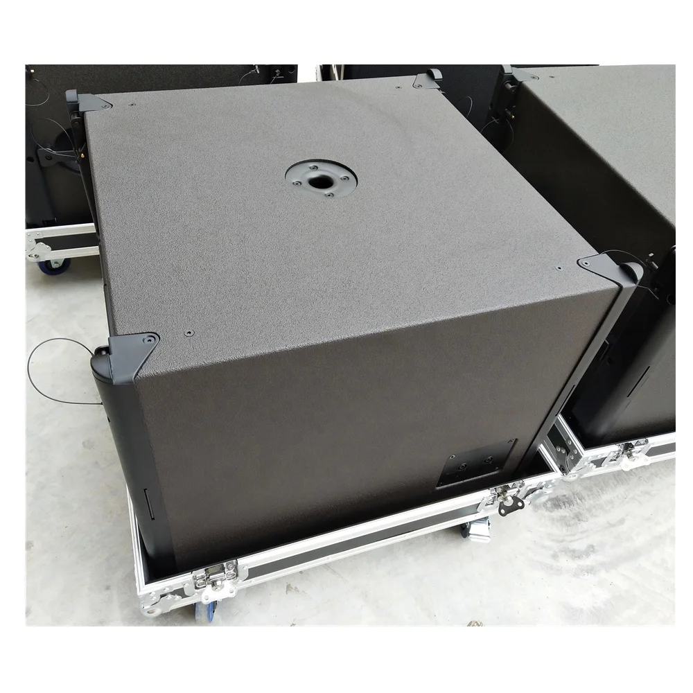 Subwoofer Line Array Caixa de alto-falante baixo de 18 polegadas Subwoofer de neodímio passivo de alto respingo