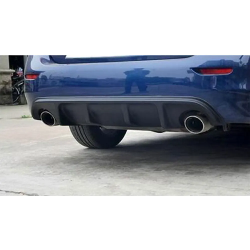 

JCYECF Carbon Fiber FRP Rear Bumper Diffuser Lip Spoiler for Infiniti Q50 Q50S 2014-2017 Added on Bumper Guard Auto Car Styling