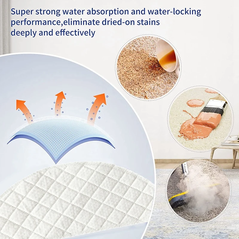 Pano Mop descartável para Xiaomi Lydstro R1 Peças de Aspirador Robô, Kit de Acessórios para Casa, Remover Poeira, 30PCs